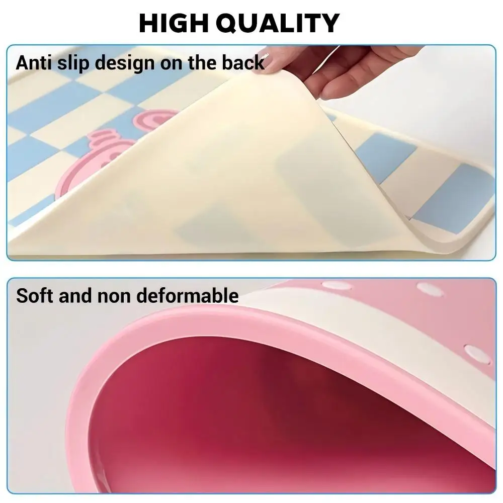 Silicone Pet Feeding Mat Waterproof Spill Proof Bowl Pad For Dogs Cats Daily Food Water Feeding Pet Tableware Supplies