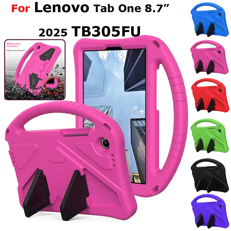 

Чехол для Lenovo Tab One 8,7 дюйма, 2025 TB305FU, чехол для планшета Lenovo Tab K9, 8,7 дюйма, 2025 г., детский безопасный корпус из ЭВА, портативный чехол