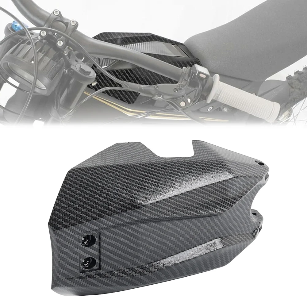 1Pc Motorbike Battery Cover Guard Protector Carbon Fiber Pattern for Talaria Sting MX3 MX4 Electric Dirt Bike