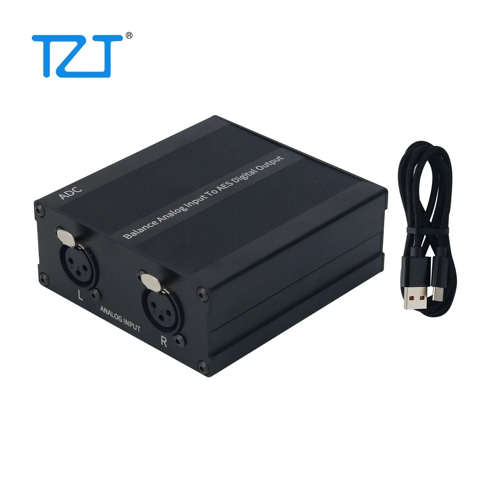 GOOD TZT AD-7 AES/EBU High-Performance ADC and Digital Audio Encoder with Balanced Stereo Output 24Bit 192kHz