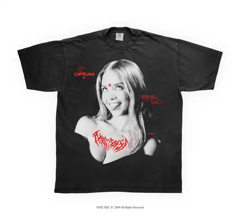 Ken Carson T-Shirt | Opium Aesthetic Teen X Hip-Hop Rap Tee 