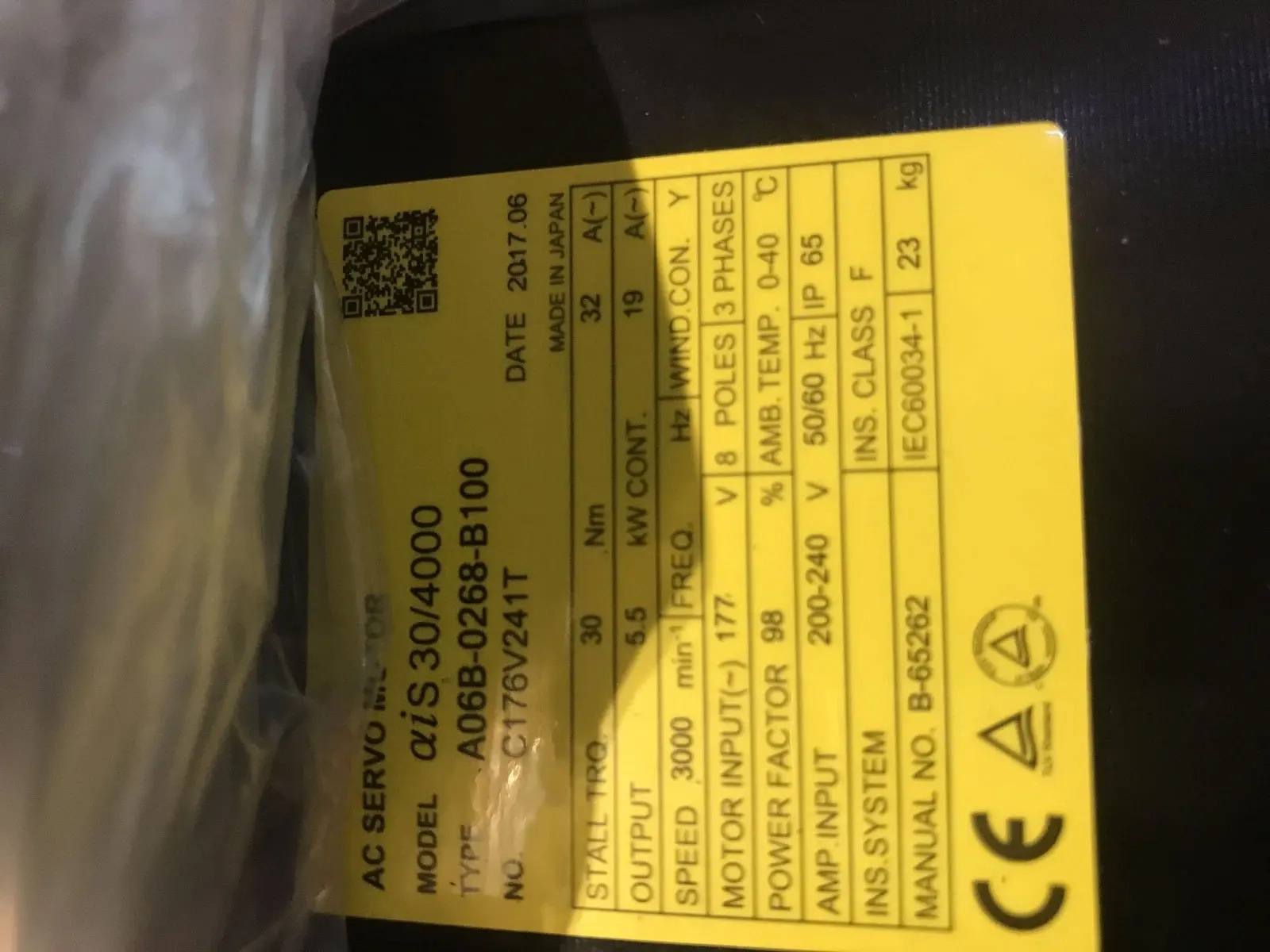 العلامة التجارية الجديدة A06B-0265-B100 A06B-0268-B100 A06B-0272-B100 A06B-0276-B100 A06B-0278-B100 ضمان لمدة سنة واحدة