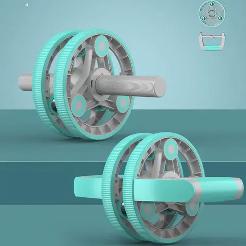 Multi functional abdominal exercise wheel combination Silent anti slip belly wheel Home fitness equipment for weight loss