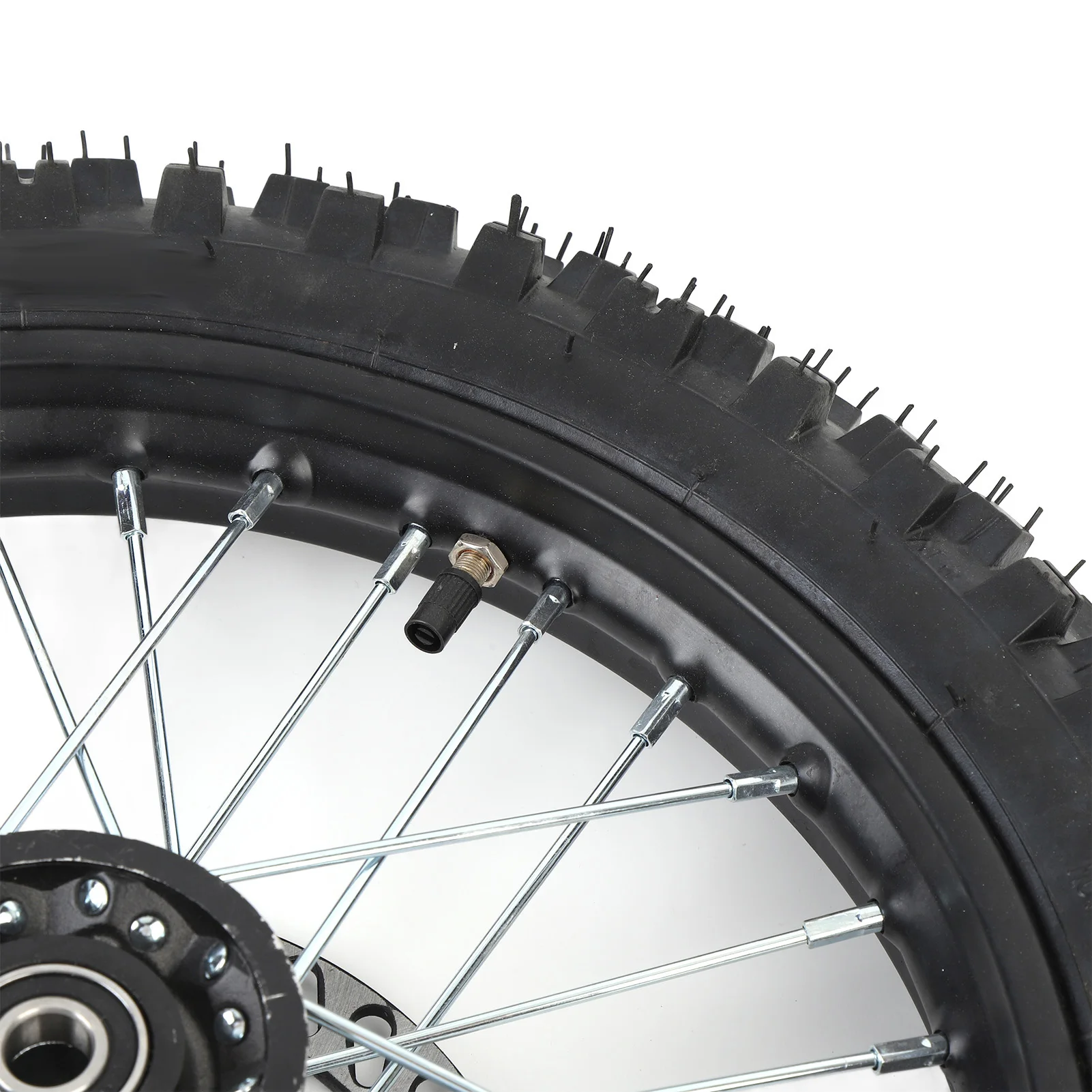 مجموعة العجلات الأمامية للدراجة الترابية 14 بوصة عالية القوة لـ Kawasaki KLX65 Apollo Kayo TT SSR 125/140/150/160cc دراجة ترابية #5