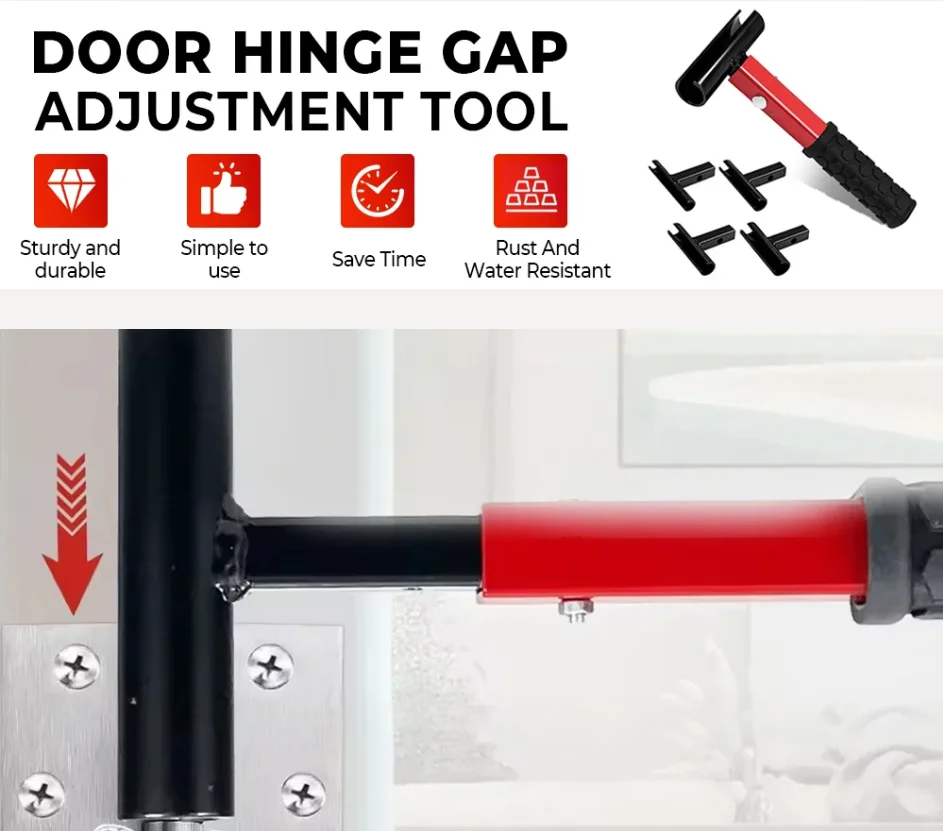 2025 مجموعة أدوات تعديل مفصل الباب مجموعة مفاتيح ربط دقيقة 9 مللي متر/13 مللي متر/15 مللي متر/18 مللي متر مع رؤوس مفتاح الربط البديلة لأجهزة الباب