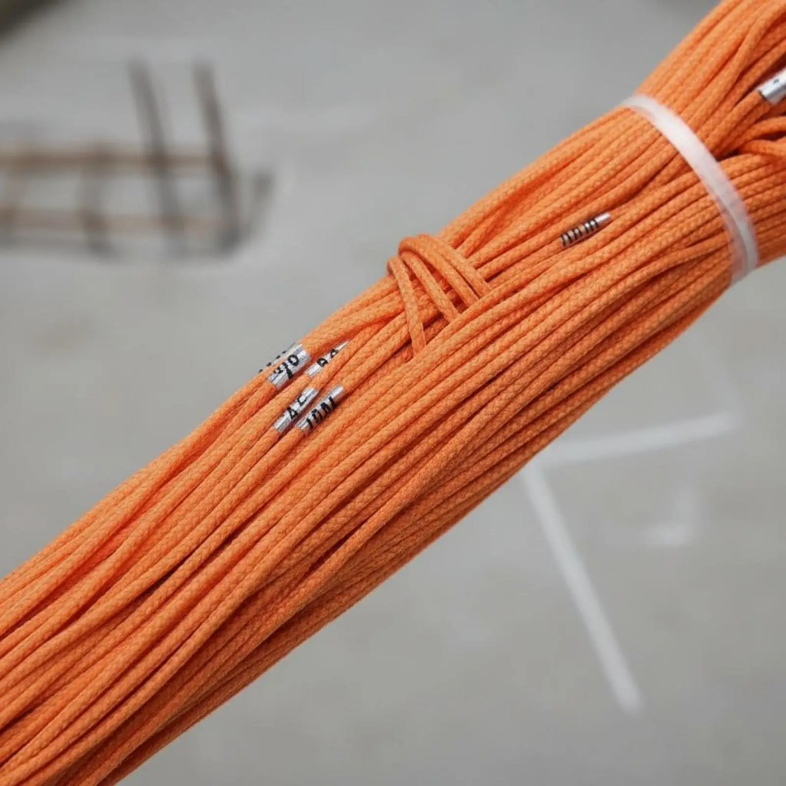 Heavy Duty Nylon Measuring Rope Embedded Meter Marks for Efficient Field Survey and Measuring Tasks