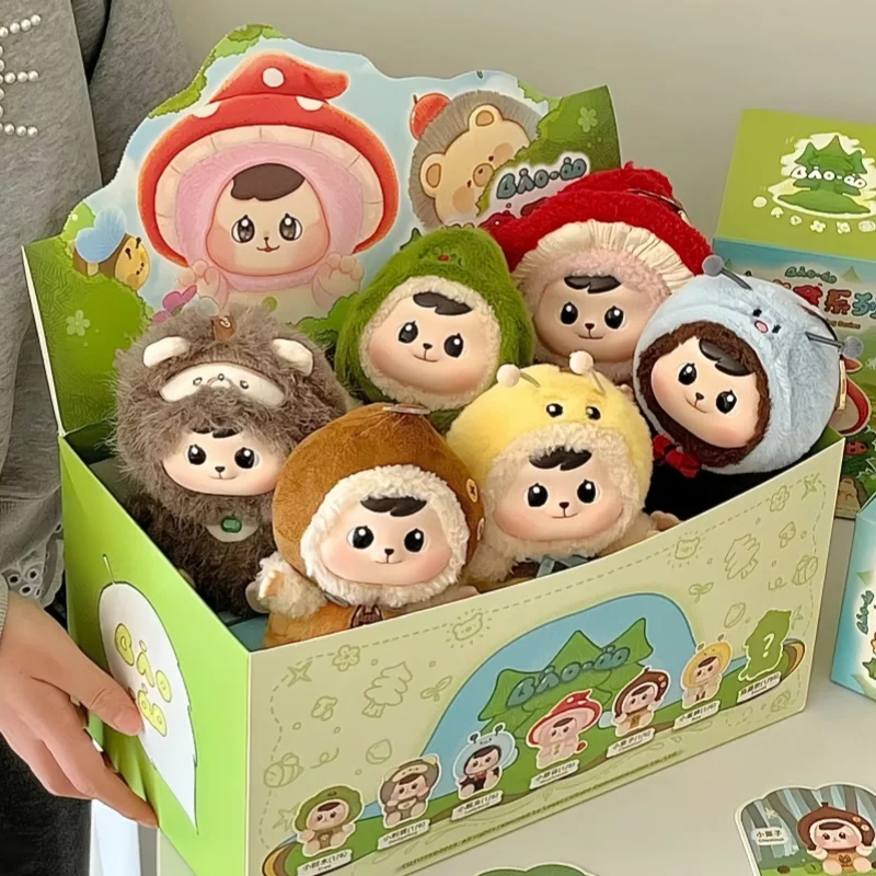 

Bao-Ao Forest Friends Gathering Series Blind Box Bao-Ao Vinyl Doll Mystery Box Cute Animals Anime Action Figures Surprise Toys