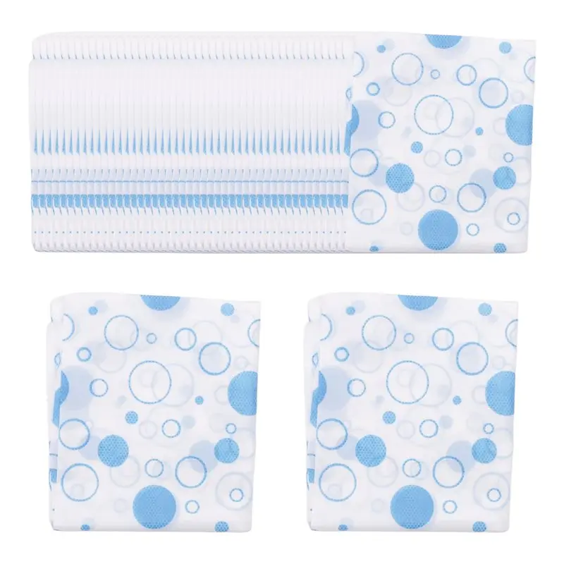 

Disposable Toilet Mat 50-Pack Waterproof U-Shaped Floor Protector For Urine Non-Slip Training Rug