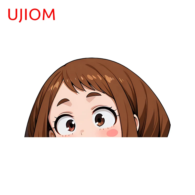 UJIOM Uraraka Ochako Hey-tai Wall Sticker No Trespassing Decal Otaku Decorating Props Delicate Room Decoration Accessories