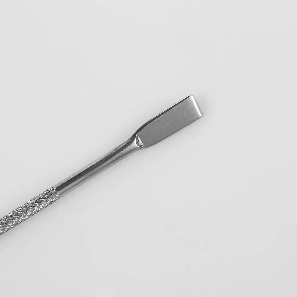 เคล็ดลับงานศิลปะ DIY ด้ามจับกันลื่นยูวีเจลตัวดันน้ำยาล้างเล็บปลายคู่สแตนเลส