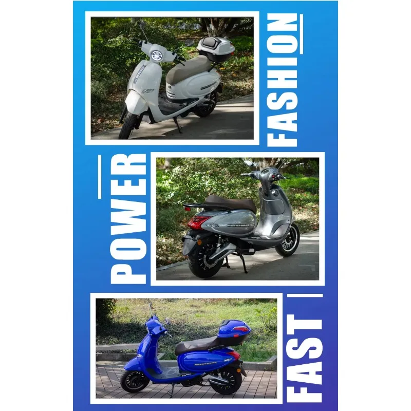 Krono Wild GOLDEN LION EEC Hybrid Electric Motorcycle High Speed 90 Km/h Super Speed Motorcycle