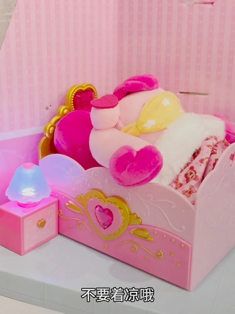 Kawaii Catchiniping Hatchuping شخصية ليلة مجموعة دمية دافئة القلب مسرح لعبة للفتيات الأطفال ملحق ليلة سعيدة