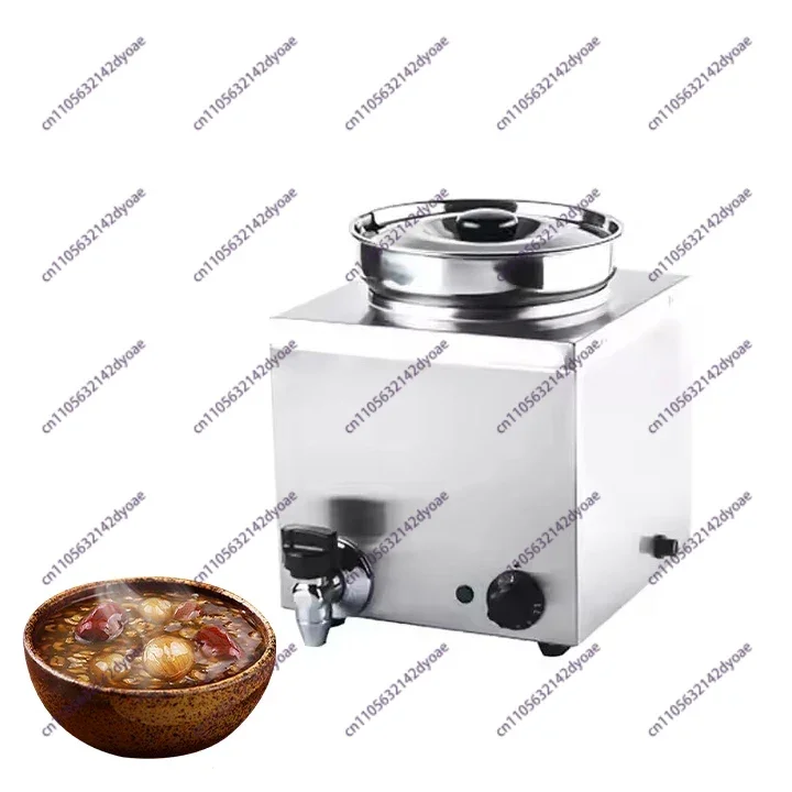 Comercial Cooking Equipment 1 Pots Stainless Steel Food Warmer Buffet Food Counter Warmer Hot Soup and Hot Dishes