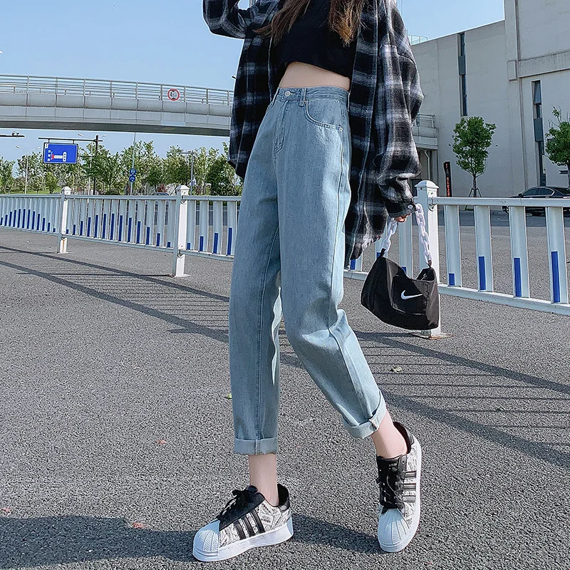 

Брюки Джинсы Молодежная женская одежда Пастушка Западноамериканский стиль Ретро Винтаж Женская джинсовая мода Удобная