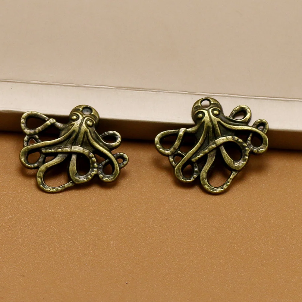 

20 Pcs Alloy Pendant Jewelry Stainless Steel Charms Making Pendants DIY Ancient Bronze