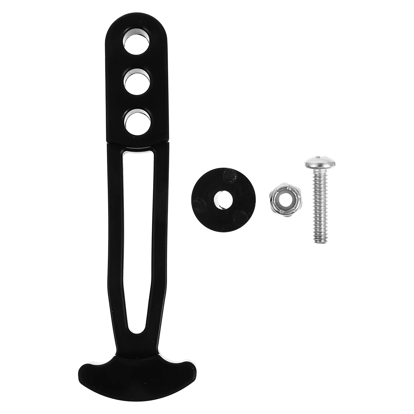 

Rubber Buckle Marine Clips for Boat Kayak Ladder Fastener 2 Hole Latch Storage Bracket Durable Rubber Material Easy Installation