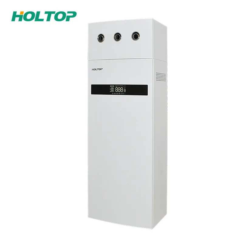 HOLTOP Foor type 300 cmh ductless HRV ERV fresh air heat energy recovery ventilation system