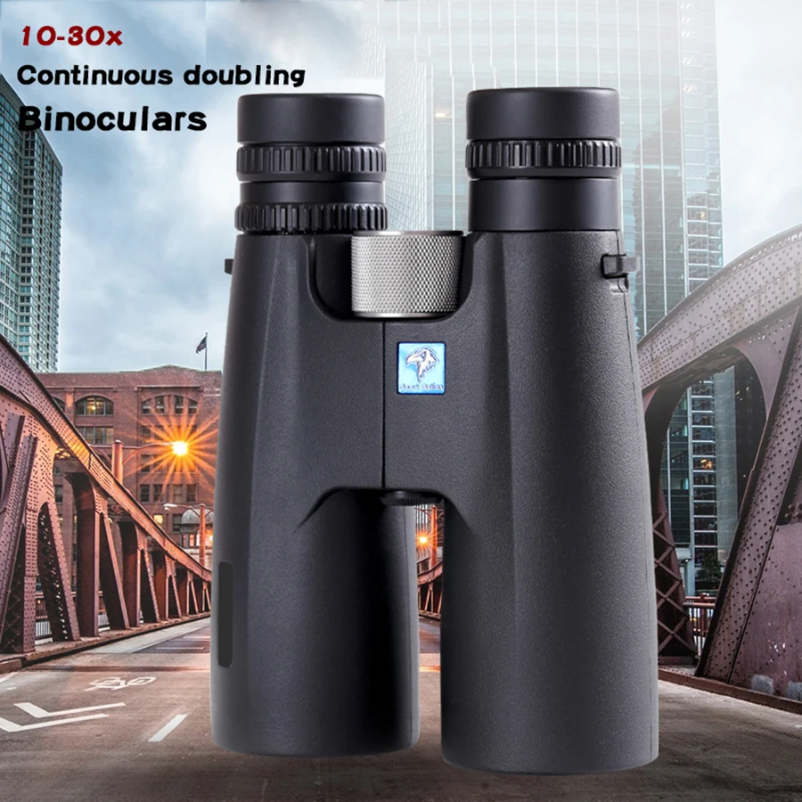 

Zoom HD Powerful 10-30x50 Binoculars Remote Portable Professional Waterproof Telescope Camping Hunting Night Vision Instrument