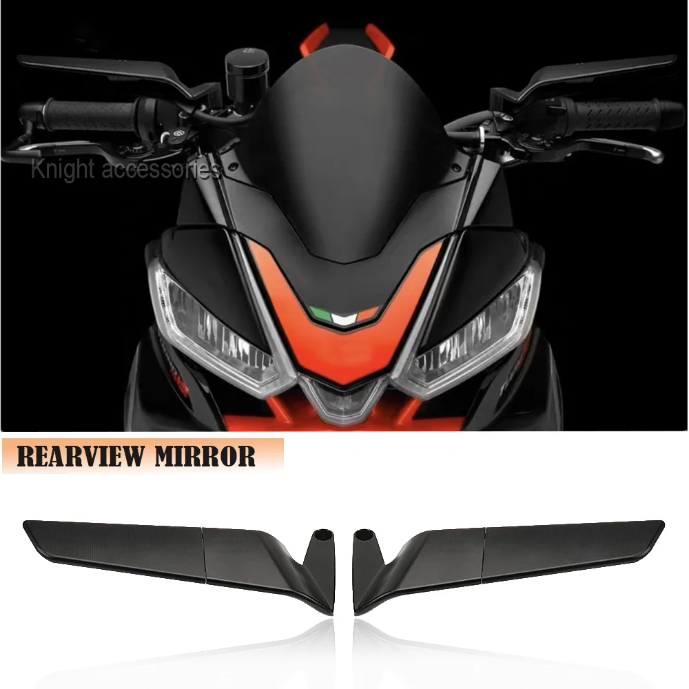 

Motorcycle Wind Wing Adjustable Rotating Rearview Mirror For Aprilia Tuono 660 Factory 2022 2023 Tuono 1100 V4 2019 2020 2021