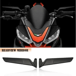 Motorcycle Wind Wing Adjustable Rotating Rearview Mirror For Aprilia Tuono 660 Factory 2022 2023 Tuono 1100 V4 2019 2020 2021