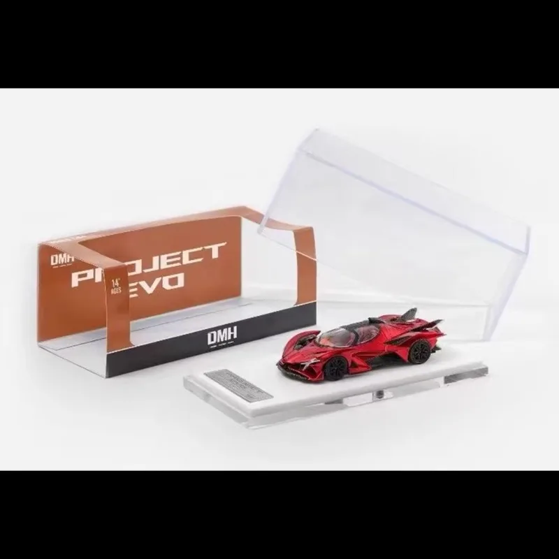 Em estoque 1:64 Apollo Project Evo modelo de carro em liga metálica fundida, brinquedo de presente de feriado para meninos, ornamento colecionável para adultos.