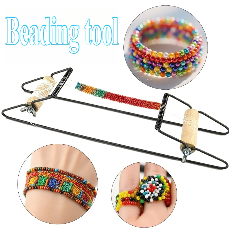 

Спиннер для бисера из нержавеющей стали, металлический инструмент ручной работы, Спиннер для бисера, удобный простой браслет «сделай сам», ожерелье, украшение, предмет