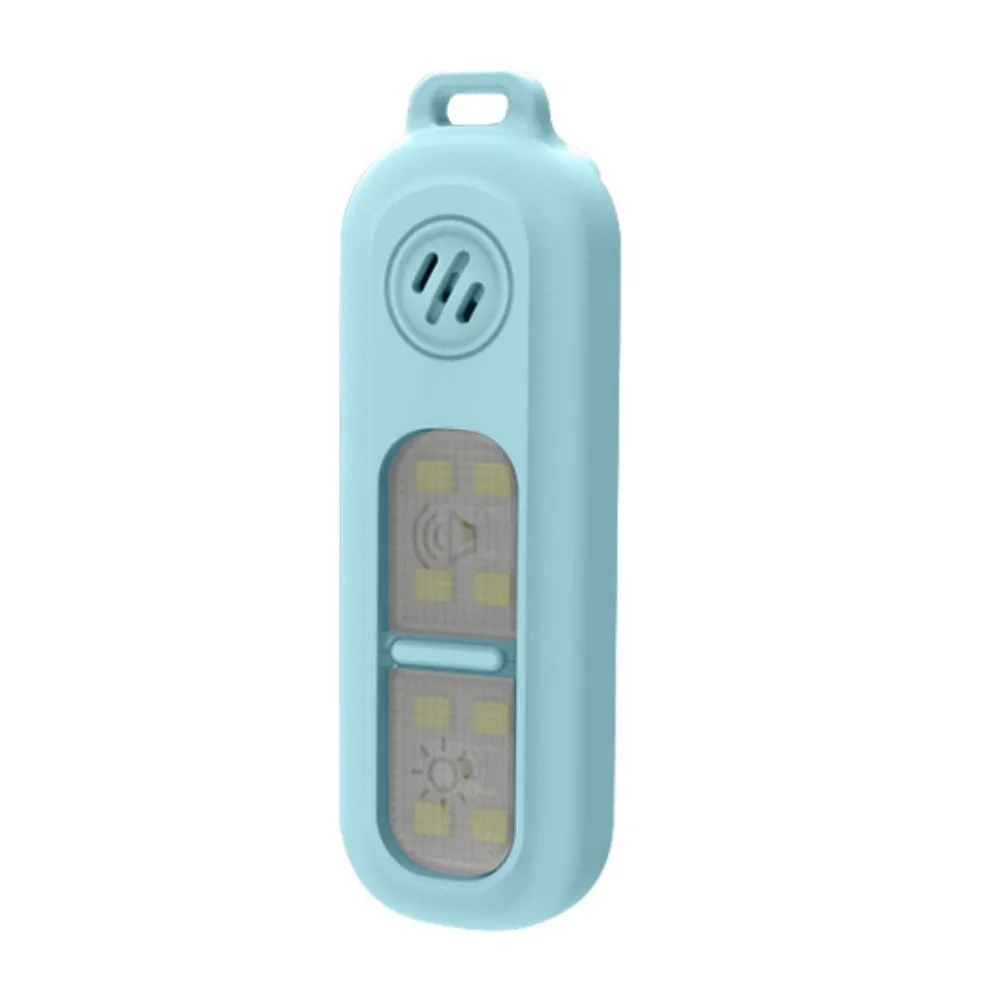 130dB Night Running Safety Warning Light LED Light with Back Clip Safe Sound Personal Alarm Mini Drop-proof