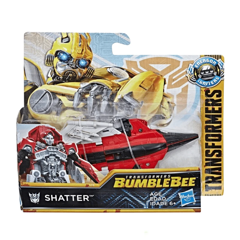 In Stock Movie Bumblebee US Version Energy Activated Power Crush Aircraft Form Action Animation Figure Collection Birthday Gift