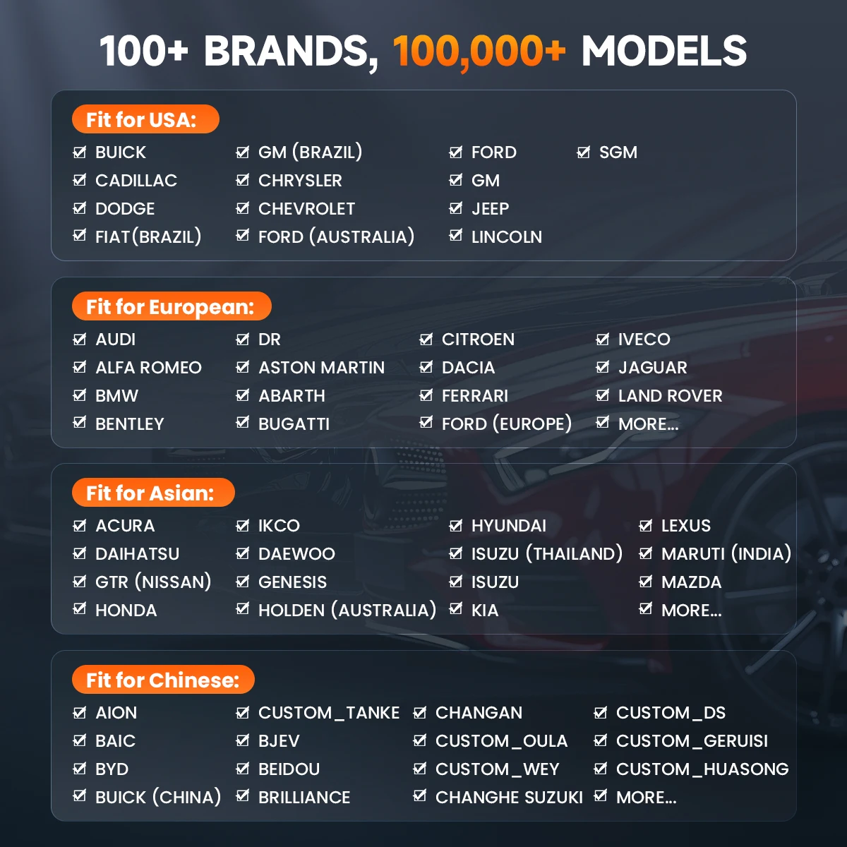 2025 جديد ANCEL FX6000 4 أنظمة أدوات التشخيص 7 خدمة إعادة تعيين السيارات الماسح الضوئي ثنائي الاتجاه التحكم Autovin Obd2 الماسح الضوئي #6