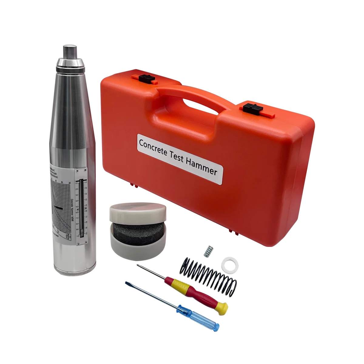 Portable ZC3-A Concrete Hammer Tester NDT Resiliometer Schmidt Hammer With English