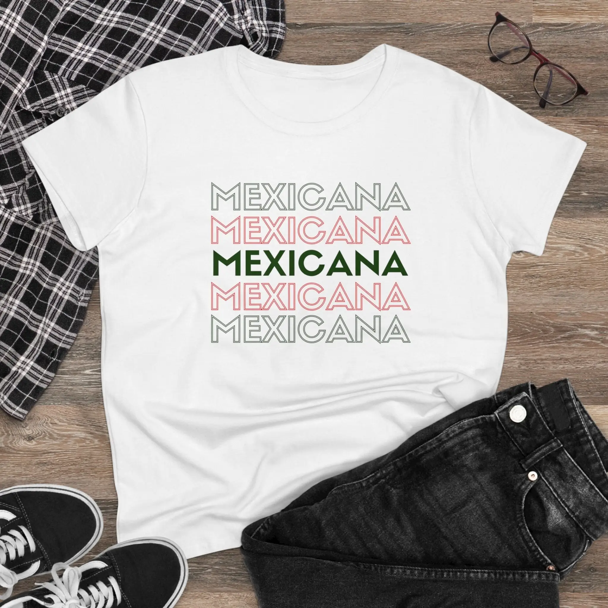 Women's Mexicana T Shirt tee Mexican