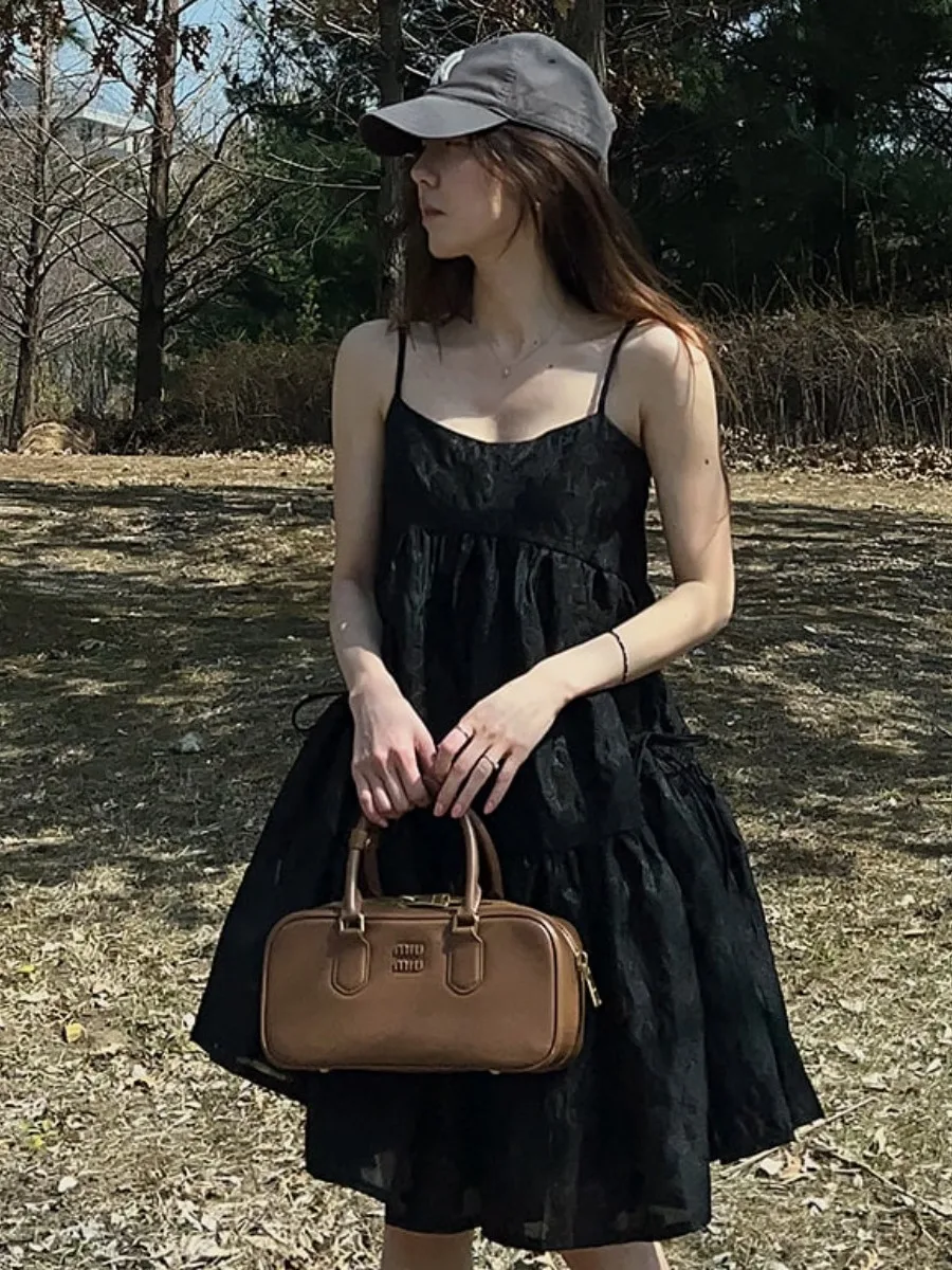 Chique zomer nieuwe zoete anti-aging zware borduurwerk ontwerp losse maxi rok strapl Dr dames faionable Ele Sle