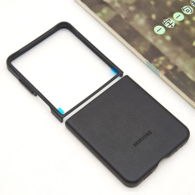 Para Samsung Galaxy Z Flip 7 Flip7 5G Funda de cuero de lujo Protección completa magnética Funda de cuero de alta calidad para Galaxy z flip7