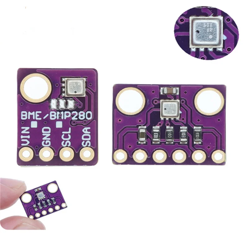 BME280 5V 3.3V Digital Sensor Temperature Humidity Barometric Pressure Module I2C SPI