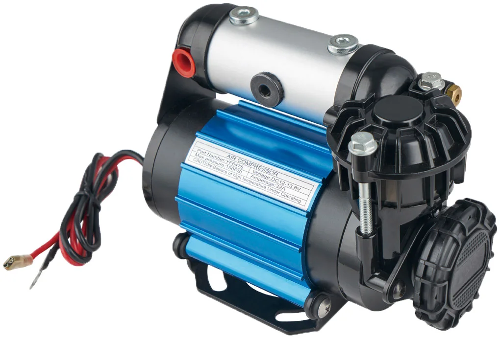 Bomba de ar para pneus Compressor de ar resistente 12v Inflador de pneus compacto