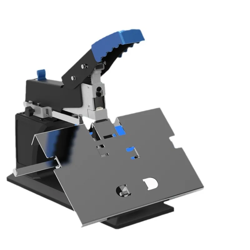 Heavy-Duty A3 Middle Sewing Stapler Manual Riding Flat Staple for Labor Saving Paper Cutting