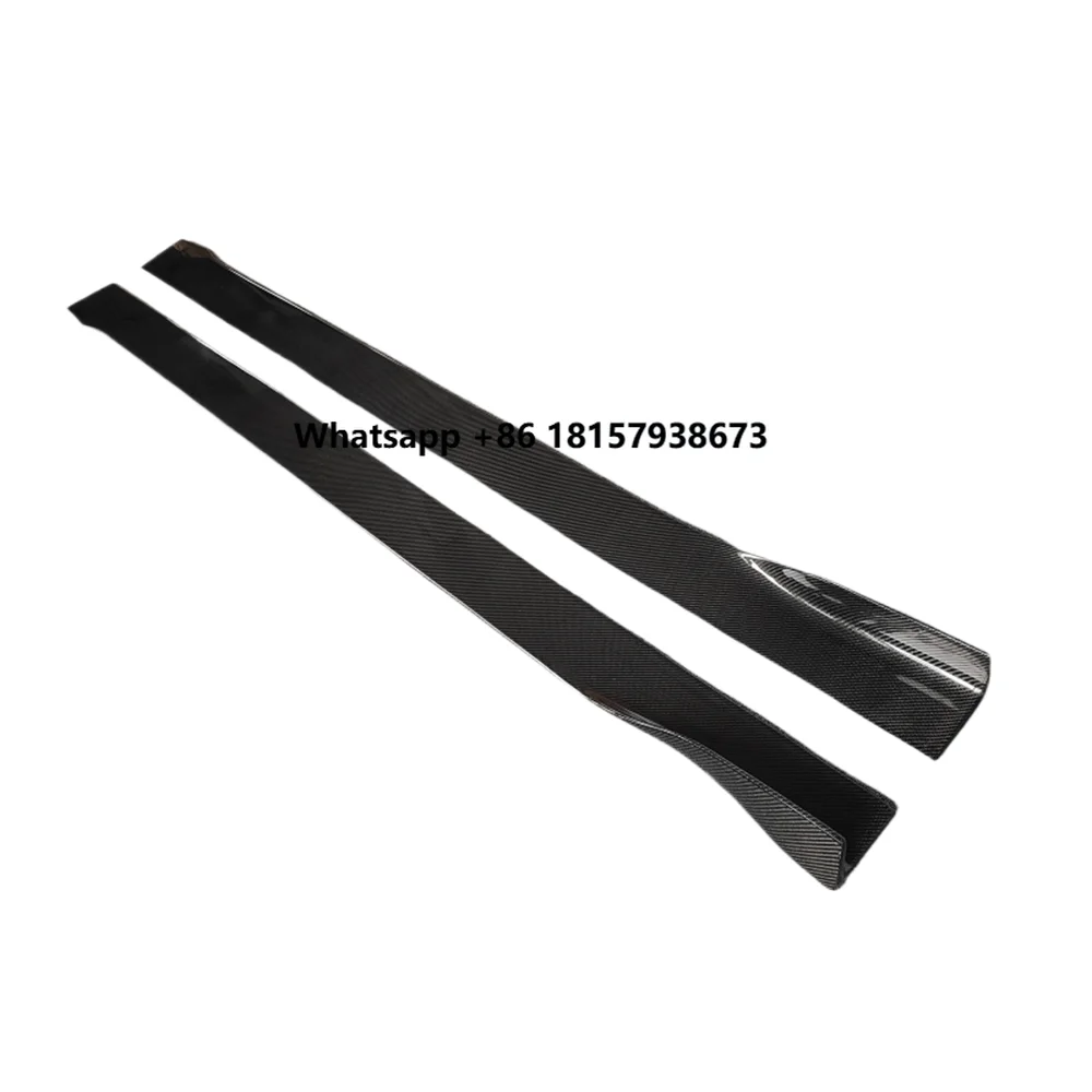 

Genuine Carbon Fiber Side Skirts and Long Skirt Body Kit for 10-16 Year 970 971 for Porsche Panamera Modification