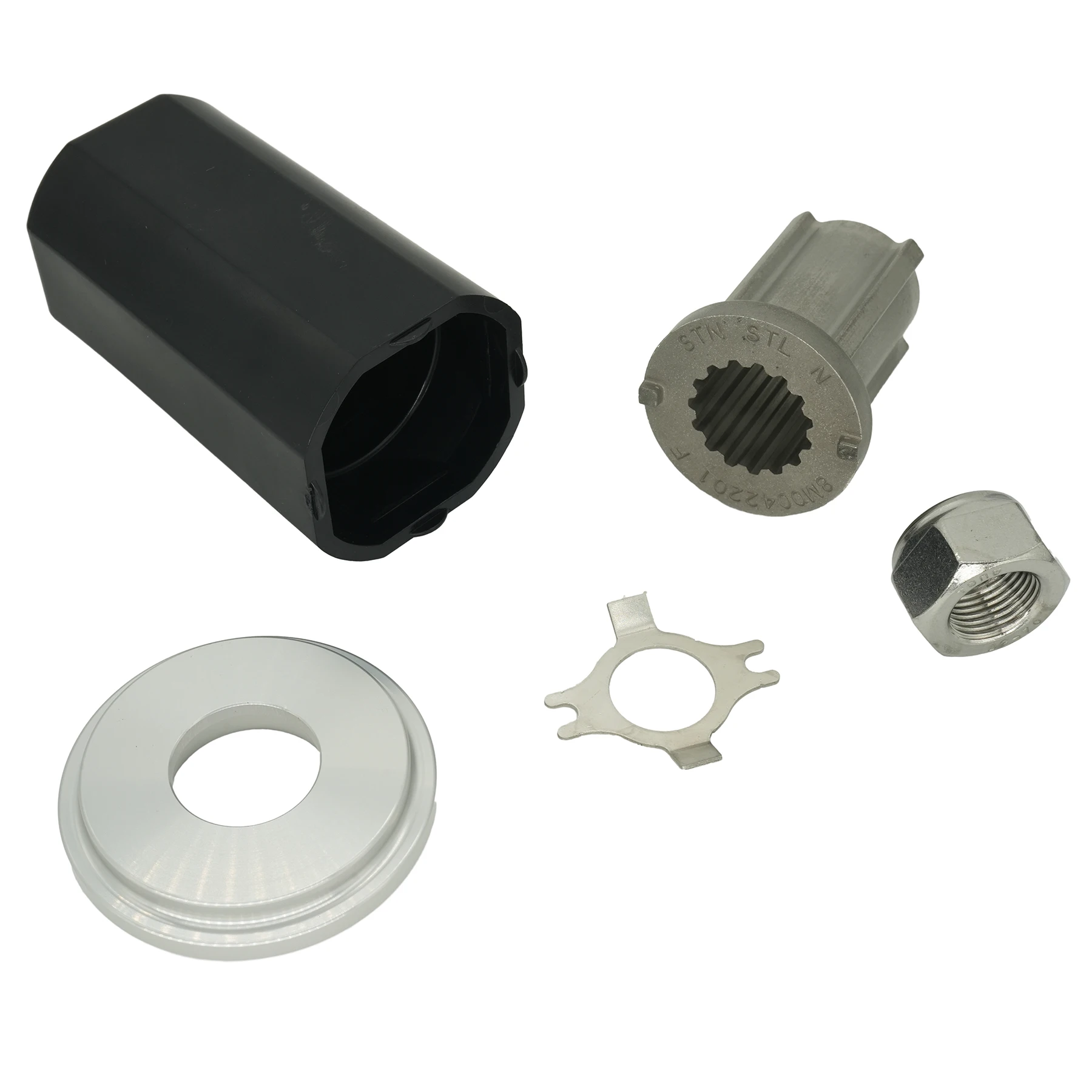 835257Q1 Boat Motor Flo-Torq 2 Hub Kits for Mercruiser Alpha One Bravo 1 Mercury Mariner 60-300 HP Outboard Engine 8M0150152