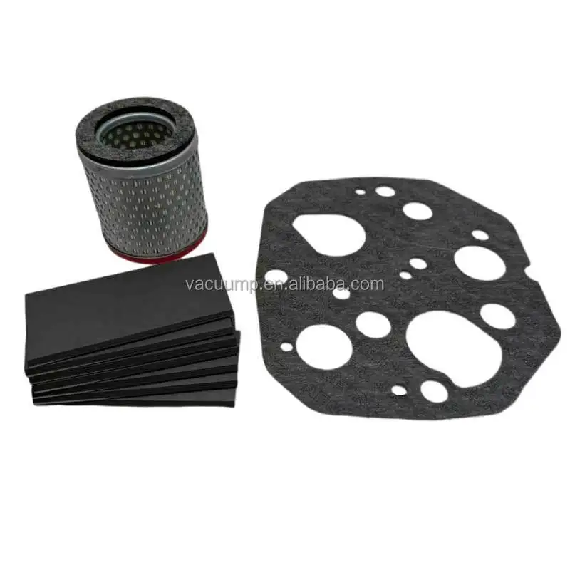 VT DT Service Set Verhaul Kit with Filter Carbon Vanes Gasket Repair Parts for Vacuum Pump