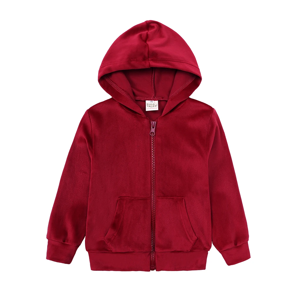 2026 kinder Jungen Hoodies Samt Anzug Kleidung Casual Lösen Sweatshirt + Hosen Frühling Herbst Mädchen Set Kleinkind Kinder Sport Outfits – Detail 3
