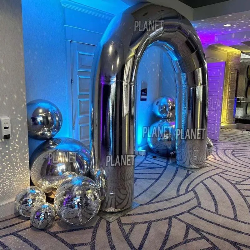 

Colorful Inflatable Arch Decoration Arch Inflatable Mirror Archway for Sale