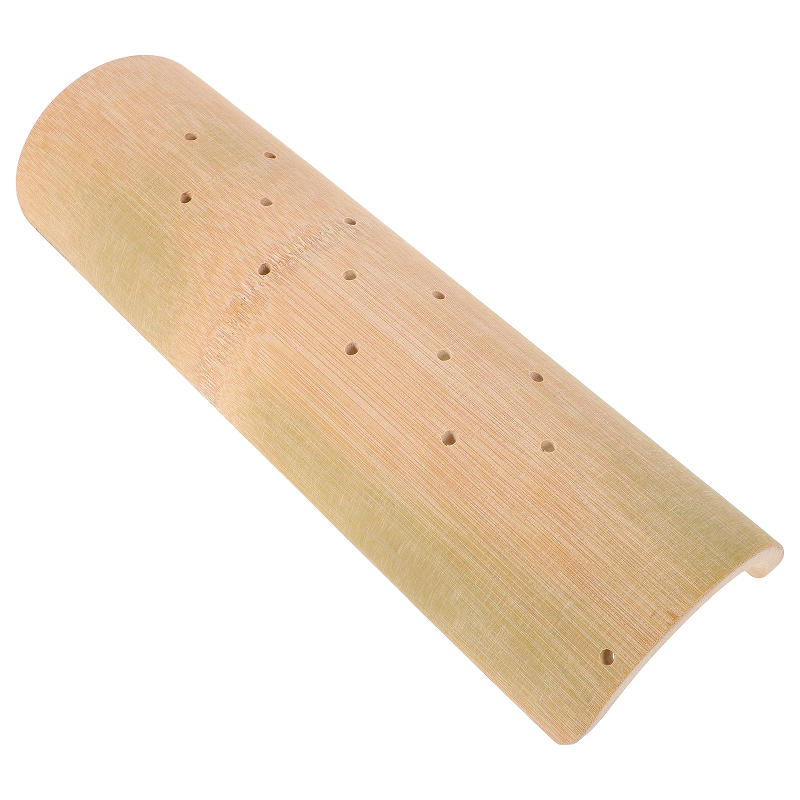 

Bamboo Cervical Vertebrae Handmade Quality Neck Support Travel Cooling Single Size Bamboo Massage Tool Small