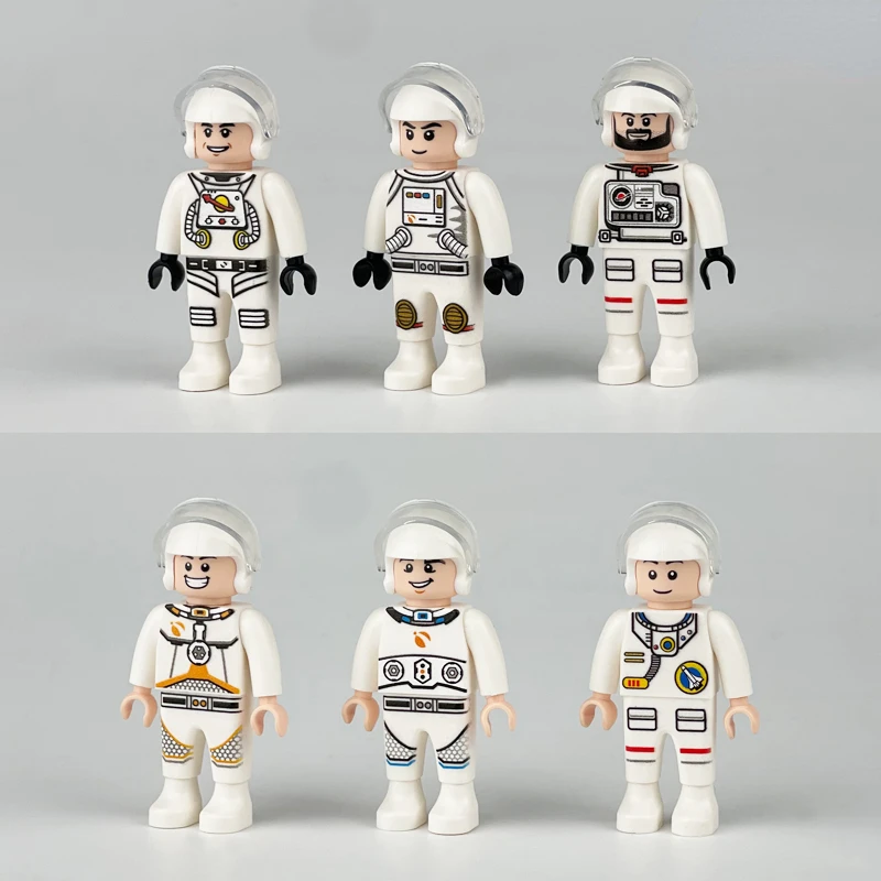 Building Blocks Astronaut Accessory DIY Assemble Toys Compatible Bricks Figures Model Set Children Gifts