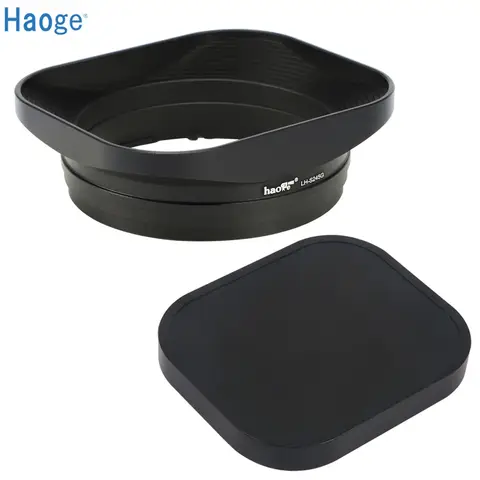 Metalowa osłona obiektywu Haoge z mocowaniem bagnetowym do Sony FE 40mm F2.5 G, FE 50mm F2.5 G, FE 24mm F2.8 G, z osłonką na obiektyw do Sony A7CII/R