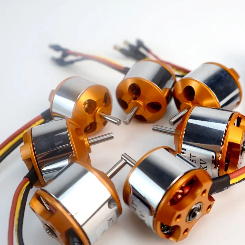 Motor Outrunner sin escobillas A2212 para multicóptero de avión RC, múltiples opciones de voltios 930KV 1000KV 1400KV 2200KV 2700KV