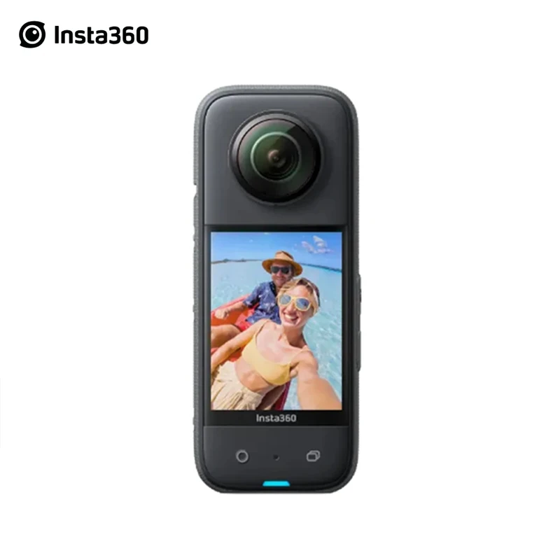 

Insta360 X3 - Waterproof 360 Action Camera with 1/2" 48MP Sensors, 5.7K 360 Active HDR Video, 72MP 360 Photo, 4K Single-Lens