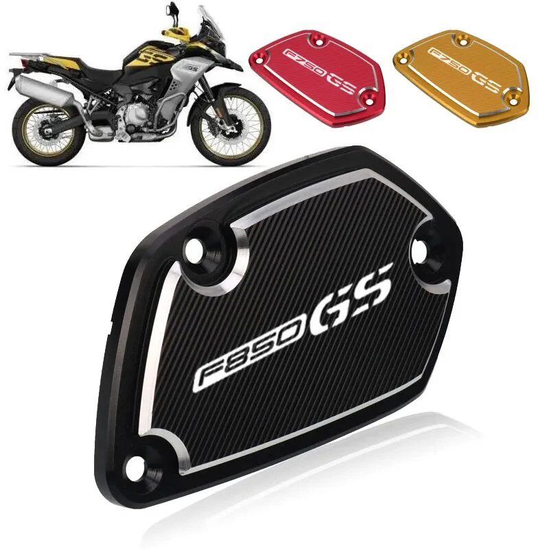 Motorcycle CNC Front Brake Fluid Reservoir Oil Cup Cap Master Cylinder Cover For F750GS F850GS F750 F850 GS 2018-2023