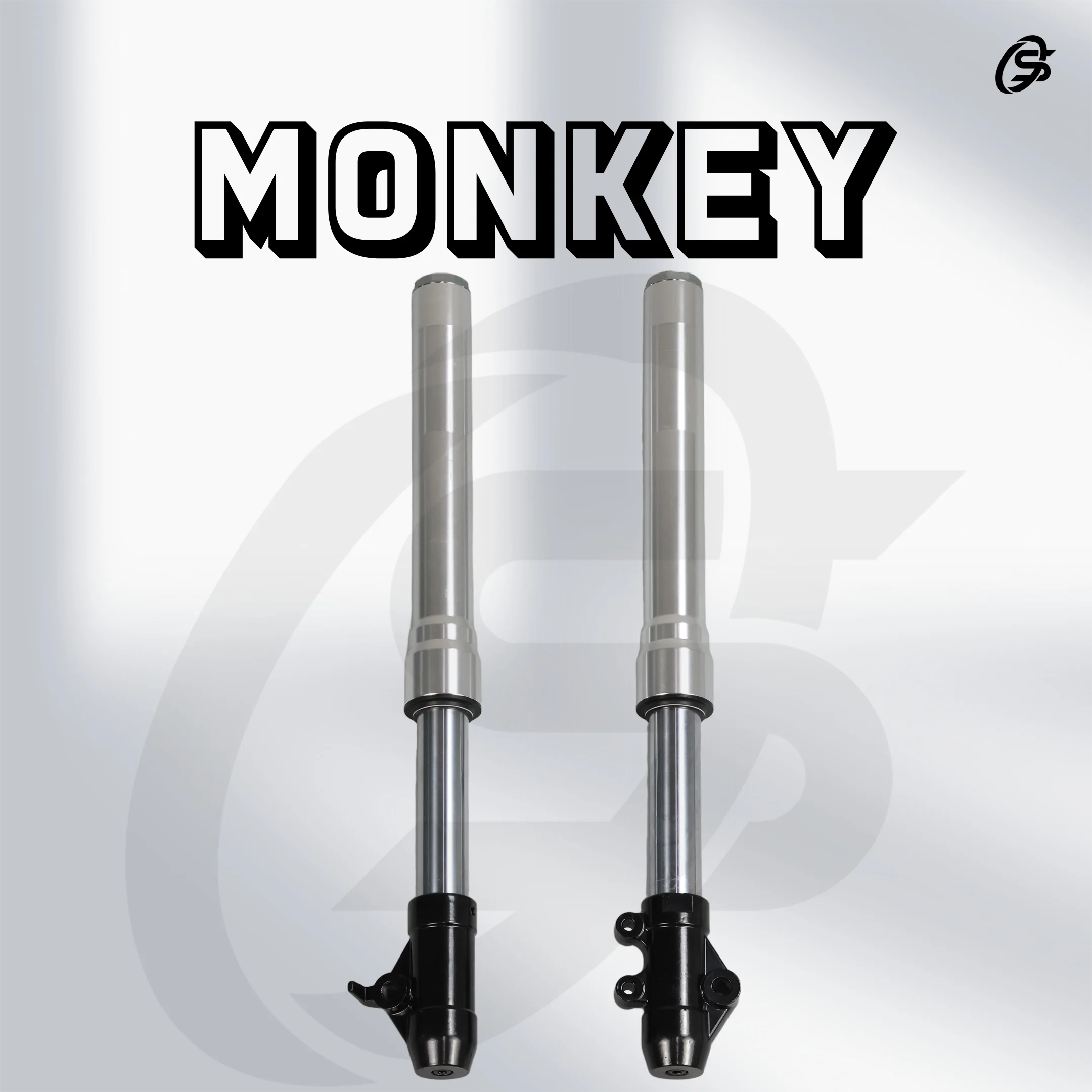 540mm Front Shock 45mm Silver Shock Absorption Rebound Speed Adjustable Motorcycles Parts for Honda Monkey Mini Bike