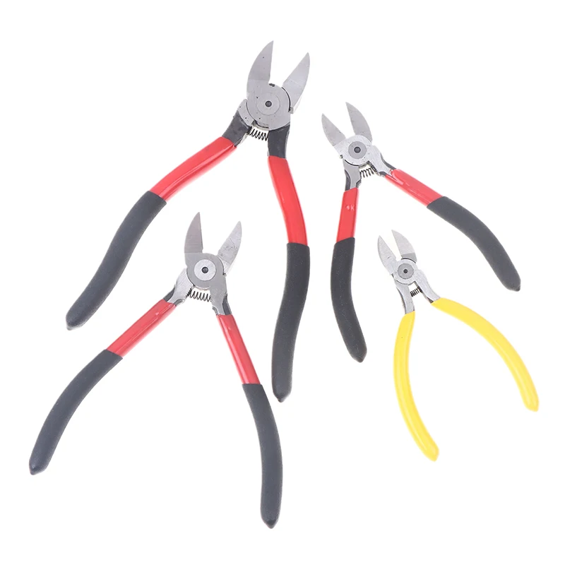 【W】4/5/6/8 Inch Professional Cutting Pliers Wire Side Cutter Electric Cutting Tool Electricians DIY Repair Hand Tools