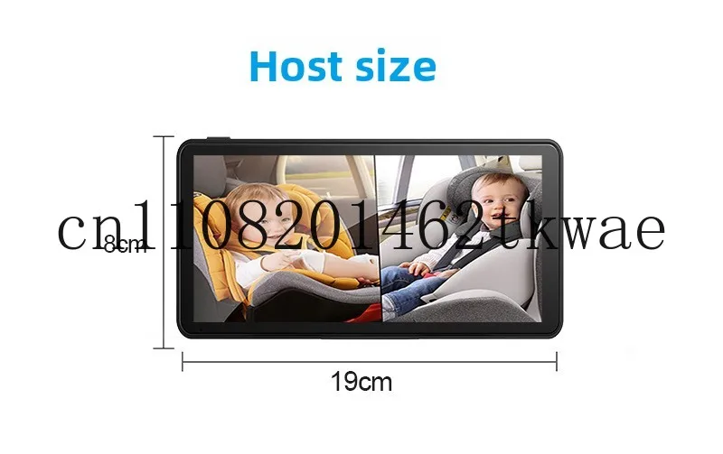 

Car Baby Rear Seat Caregiver 7 Inch AHD High Definition Night Vision Car Rear Security Monitoring High Definition Display